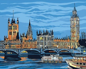 Pintar Por Números - Londres 2 - Figuredart - Ciudades