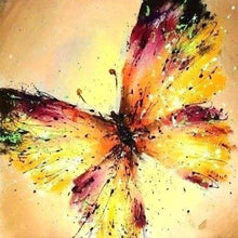 Cargar imagen en el visor de la galería, Pintar Por Números - Mariposa de colores brillantes