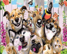 Cargar imagen en el visor de la galería, Pintar Por Números - Mascotas Graciosas - Figuredart - Animales