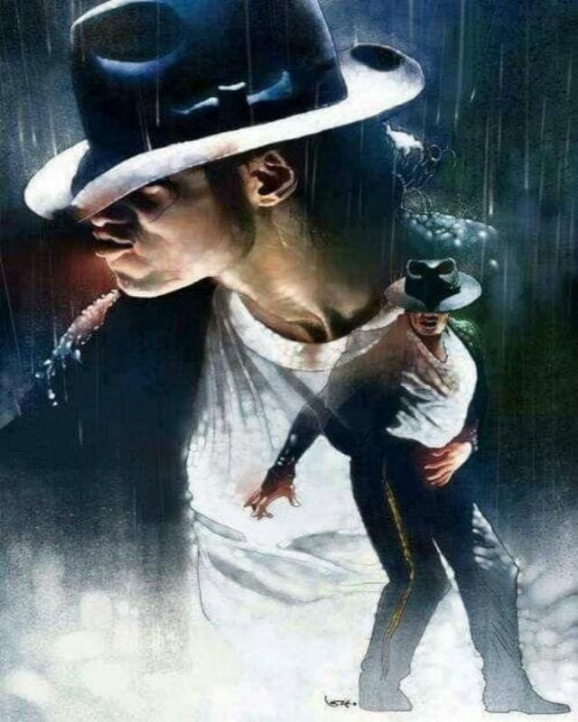 Pintar Por Números - Michael Jackson - Figuredart - Retrato