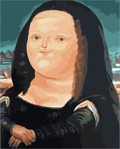 Pintar Por Números - Mona Lisa 1 - Figuredart - Retrato