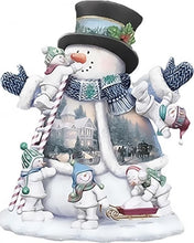 Cargar imagen en el visor de la galería, Pintar Por Números - Muñeco De Nieve De Navidad 1 - Figuredart - Navidad