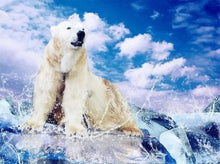 Cargar imagen en el visor de la galería, Pintar Por Números - Oso Polar - Figuredart - Animales Osos