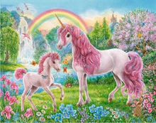 Cargar imagen en el visor de la galería, Pintar Por Números - País Delos Unicornios - Figuredart - Animales Infantil
