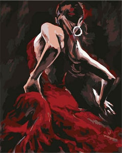 Pintar Por Números - Pasión Flamenco - Figuredart - Baile