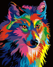 Cargar imagen en el visor de la galería, Pintar Por Números - Perro Color - Figuredart - Animales Perros Pop Art