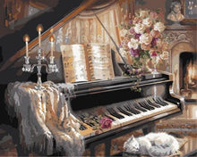Cargar imagen en el visor de la galería, Pintar Por Números - Piano - Figuredart - Música