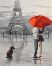 Cargar imagen en el visor de la galería, Pintar Por Números - Plaza De París - Figuredart - Ciudades Romanticismo