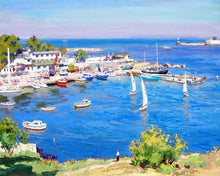 Cargar imagen en el visor de la galería, Pintar Por Números - Puerto 2 - Figuredart - Barcos Paisajes