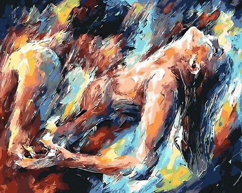 Pintar Por Números - Resumen De La Tentación - Figuredart - Desnudos Romanticismo