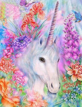Cargar imagen en el visor de la galería, Pintar Por Números - Suave Unicornio - Figuredart - Animales