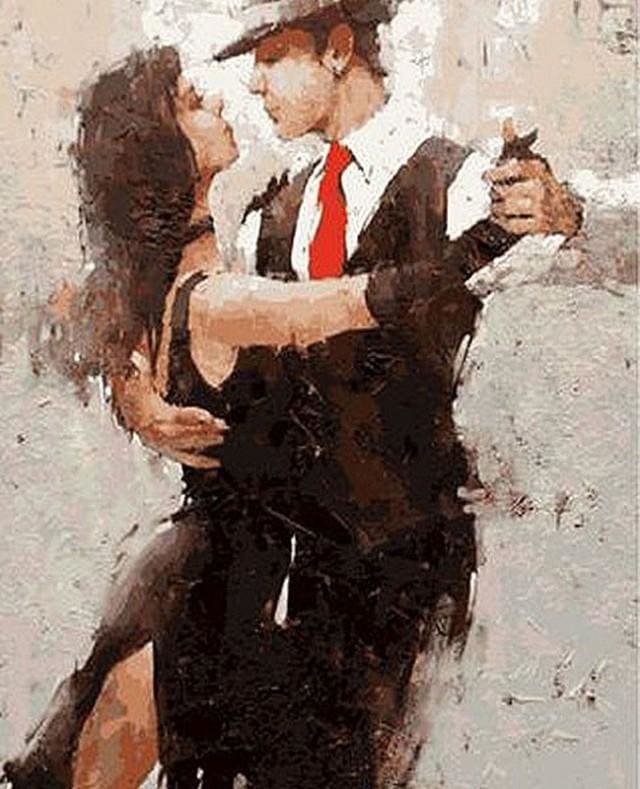 Pintar Por Números - Tango Argentino - Figuredart - Baile