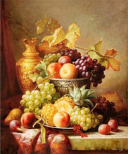 Cargar imagen en el visor de la galería, Pintar Por Números - Todavía La Vida De La Fruta - Figuredart - Flores