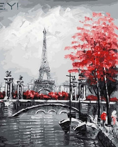 Pintar Por Números - Torre Eiffel - Figuredart - Ciudades