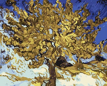 Cargar imagen en el visor de la galería, Pintar Por Números - Van Gogh - Mulberry - Figuredart - Reproducción De Obras De Arte Van Gogh Árboles