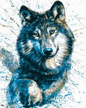 Cargar imagen en el visor de la galería, Pintar por números - Ojo de lobo